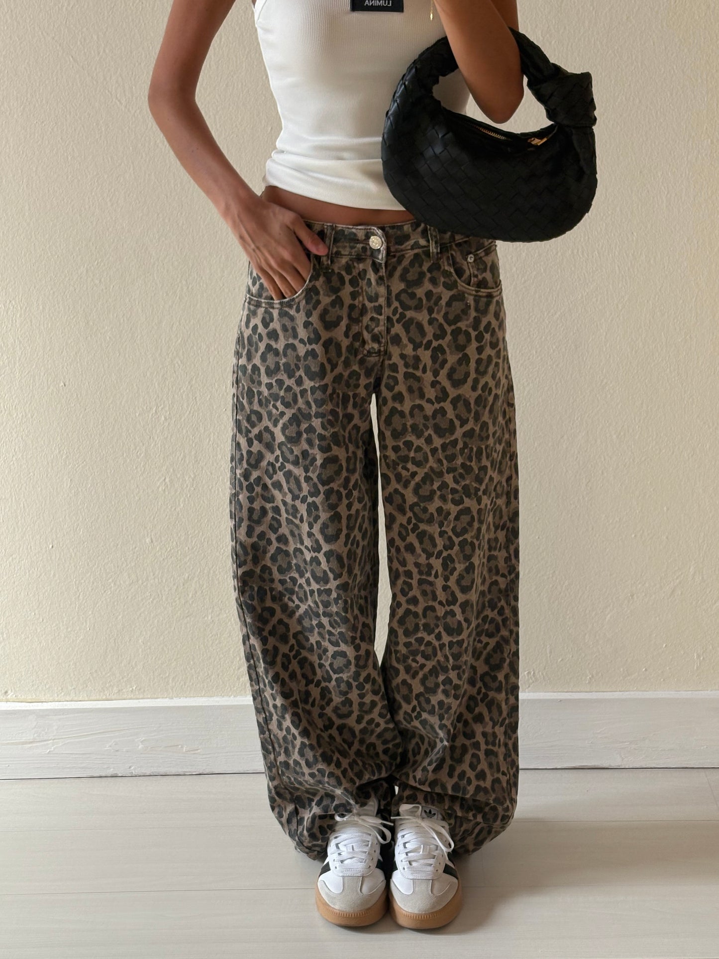 JEANS LEOPARD