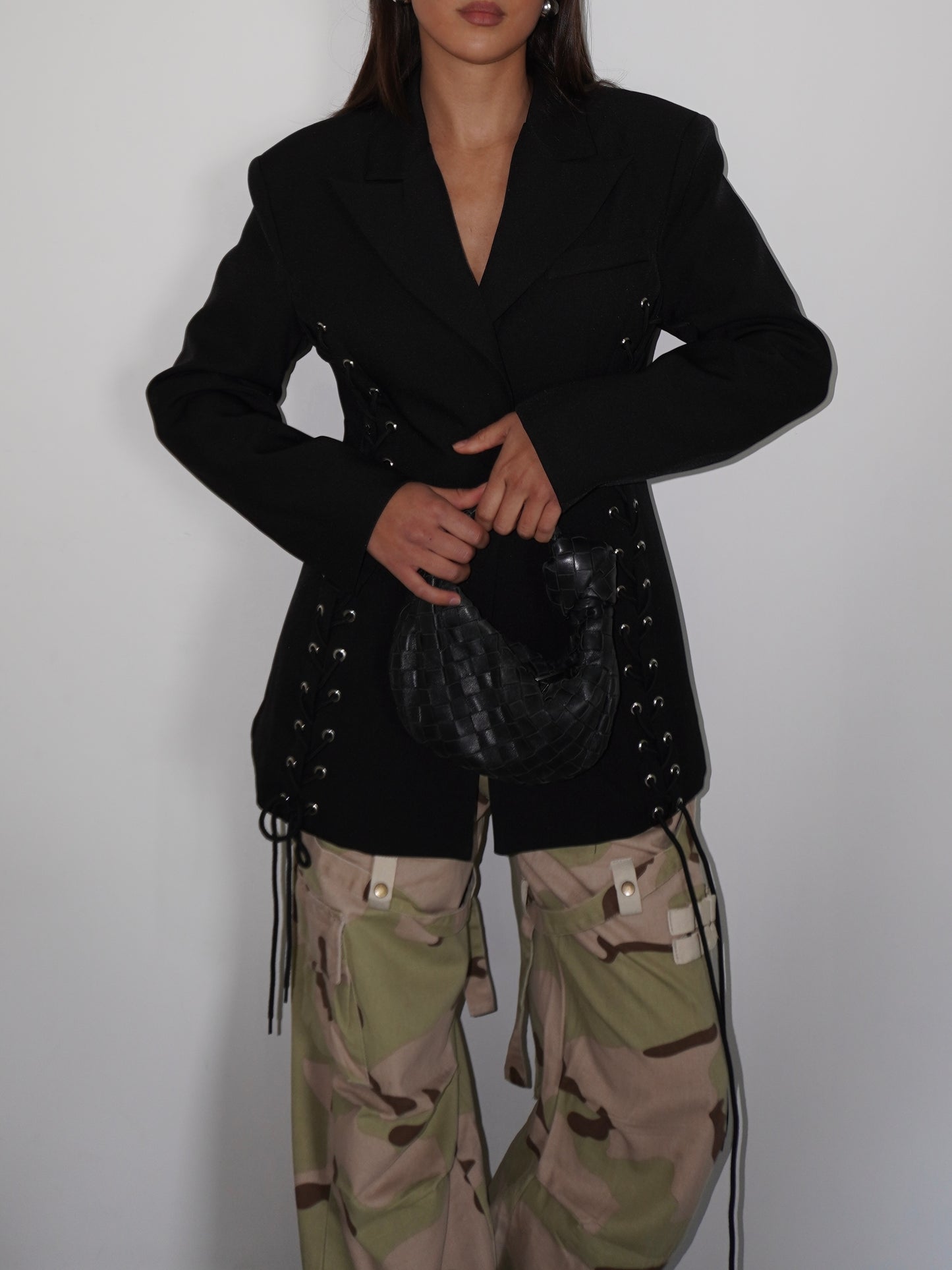 BLAZER STRINGATO