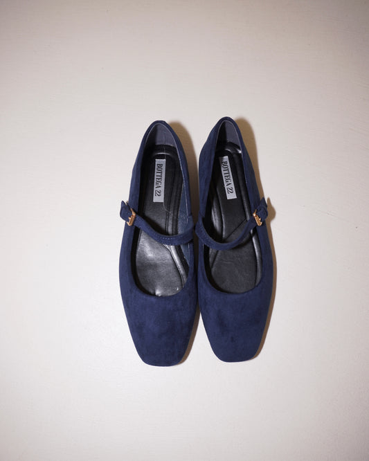 BALLERINE IN SIMIL CAMOSCIO