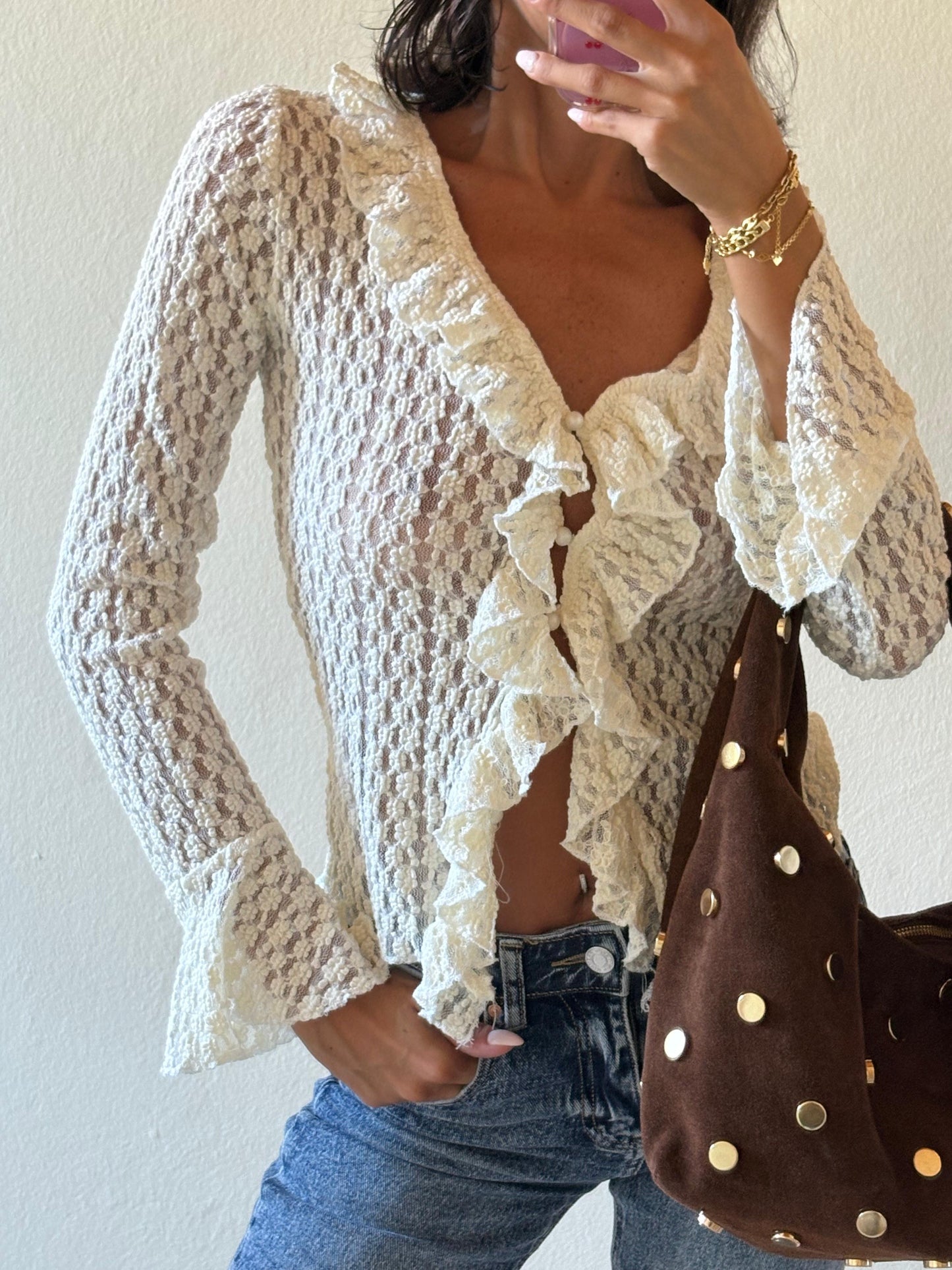 CARDIGAN IN PIZZO