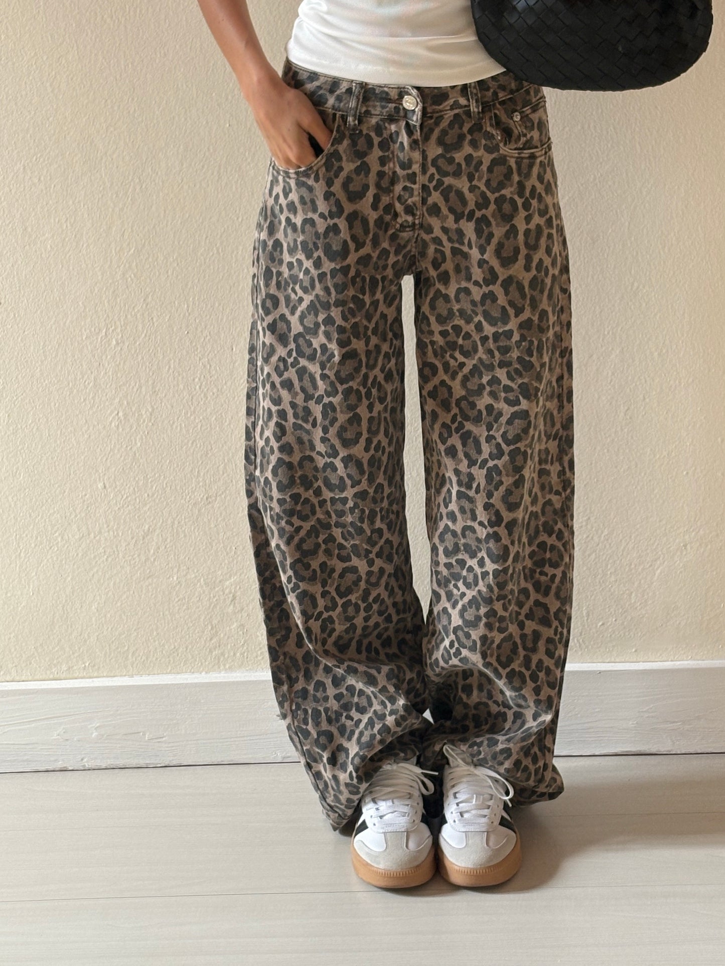 JEANS LEOPARD