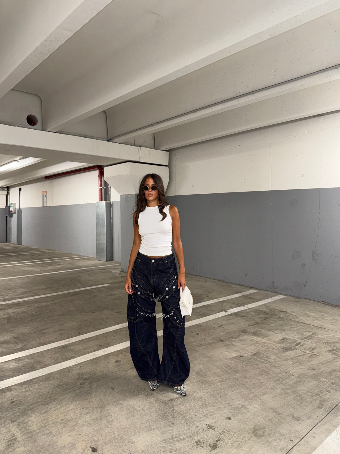 JEANS BALLOON SFRANGIATO