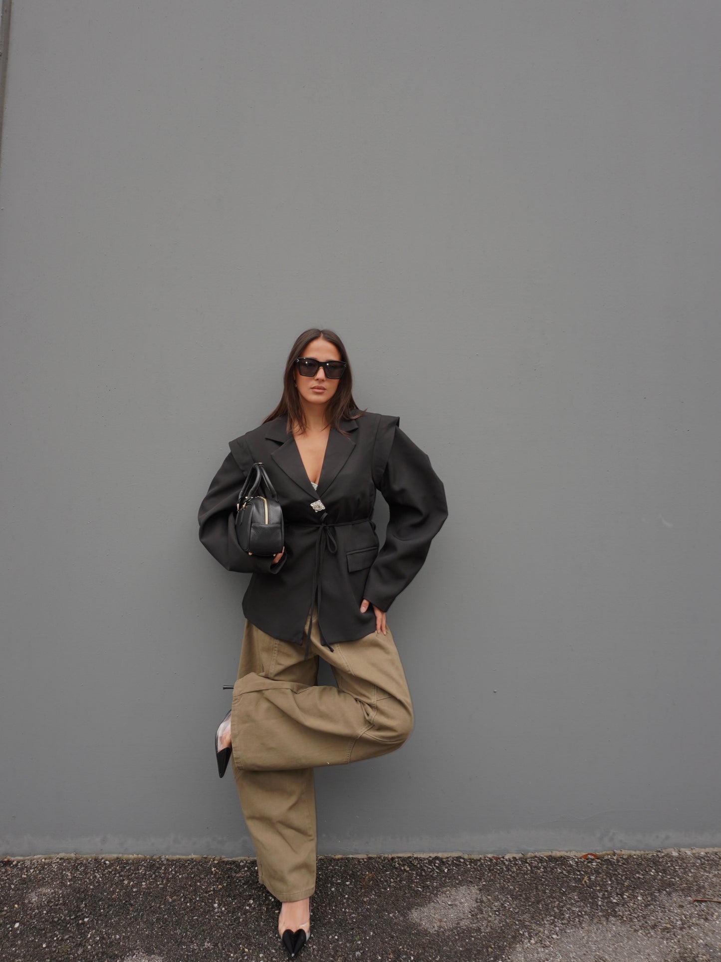 BLAZER MANICA AMPIA