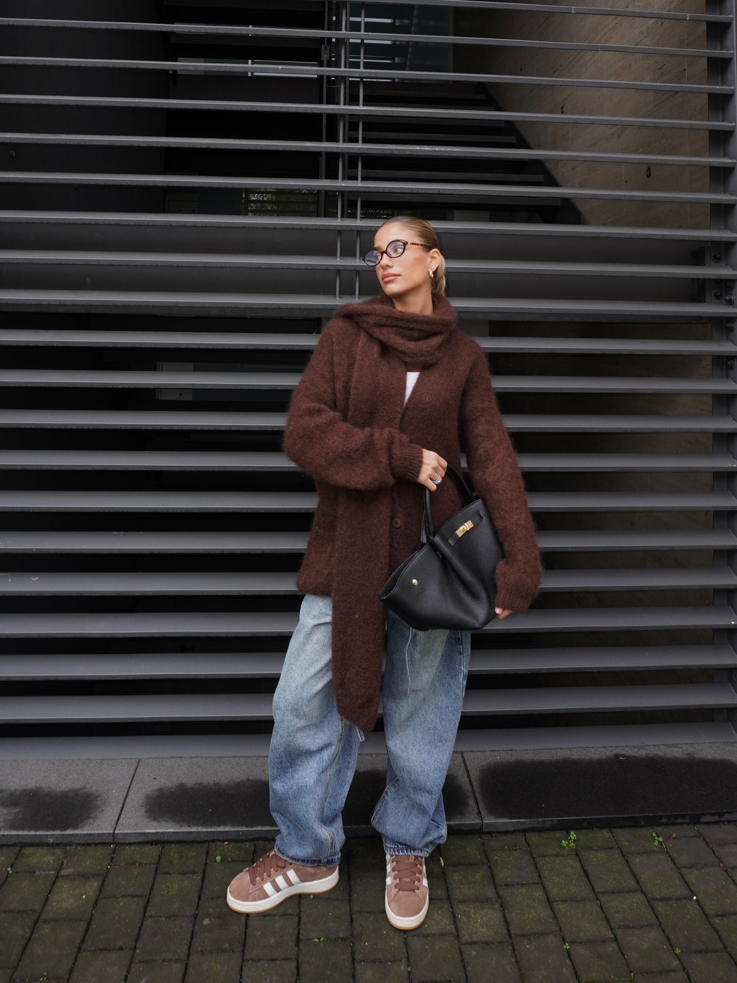 CARDIGAN CON SCIARPA LUMINA