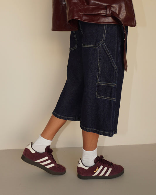 BERMUDA IN DENIM CARPENTER