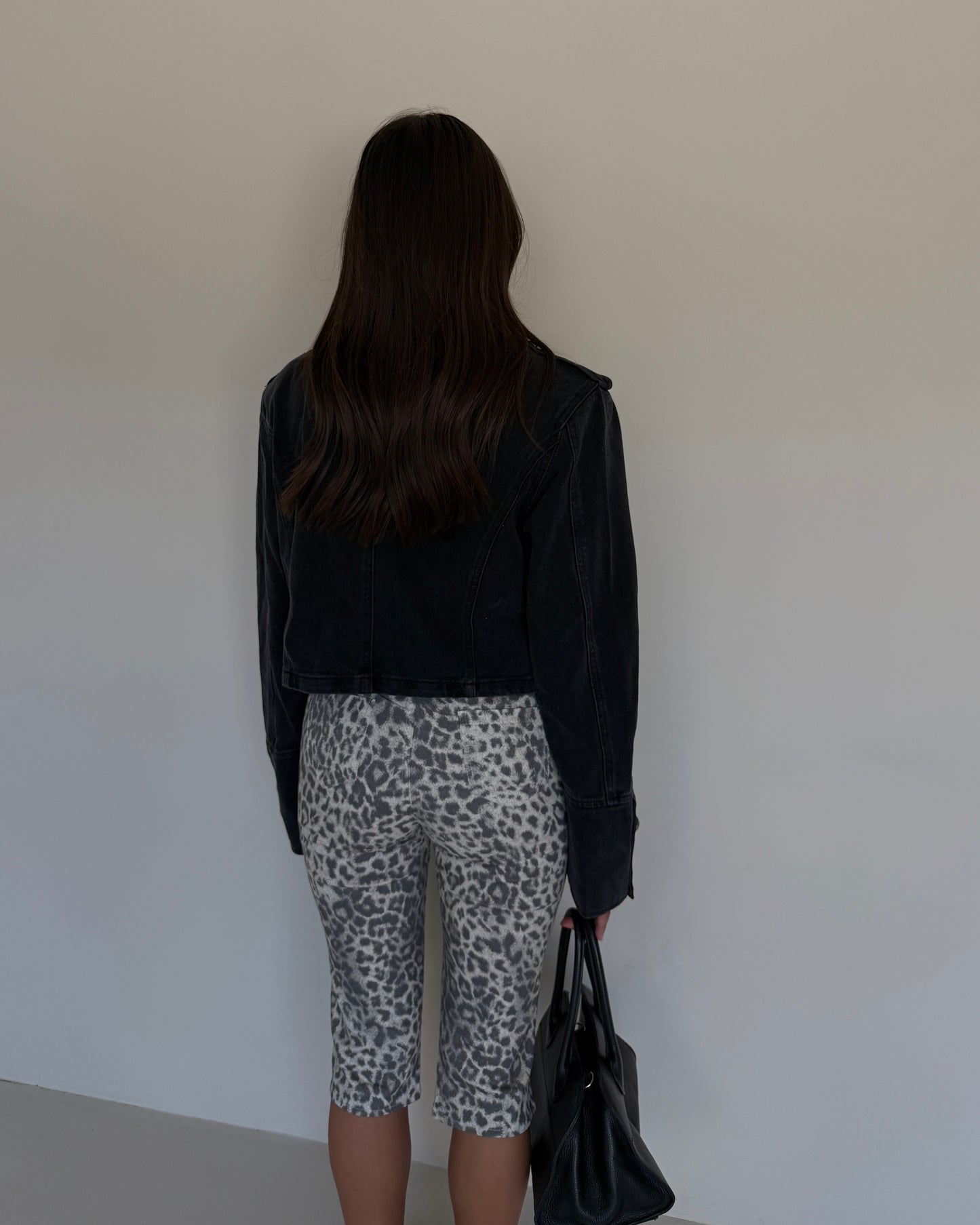 GIACCA IN DENIM CON BOTTONI