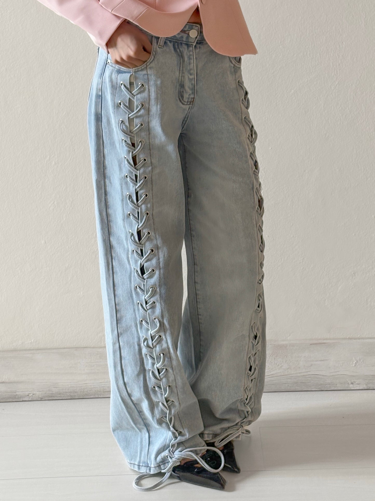 JEANS STRINGATO