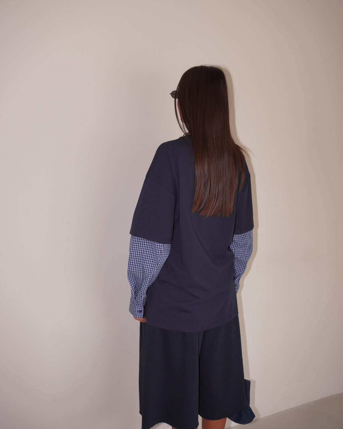 T-SHIRT CON INSERTO CAMICIA