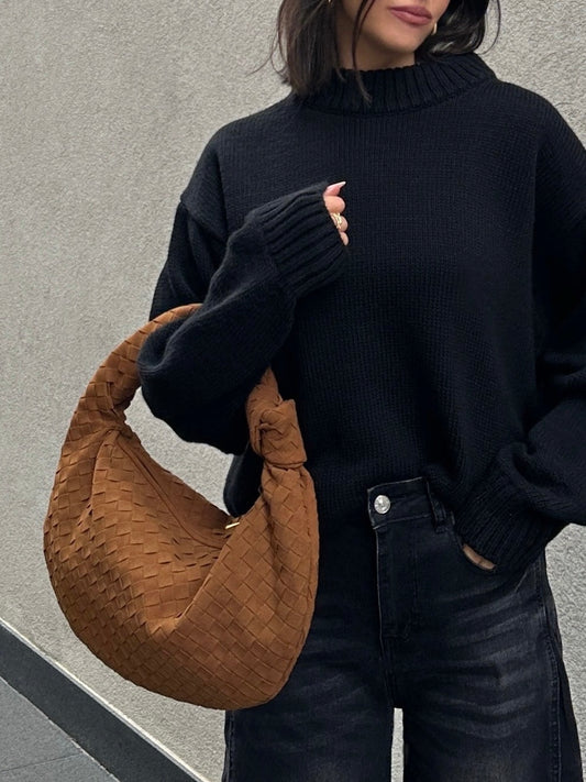 MAXI BAG CON NODO SUEDE