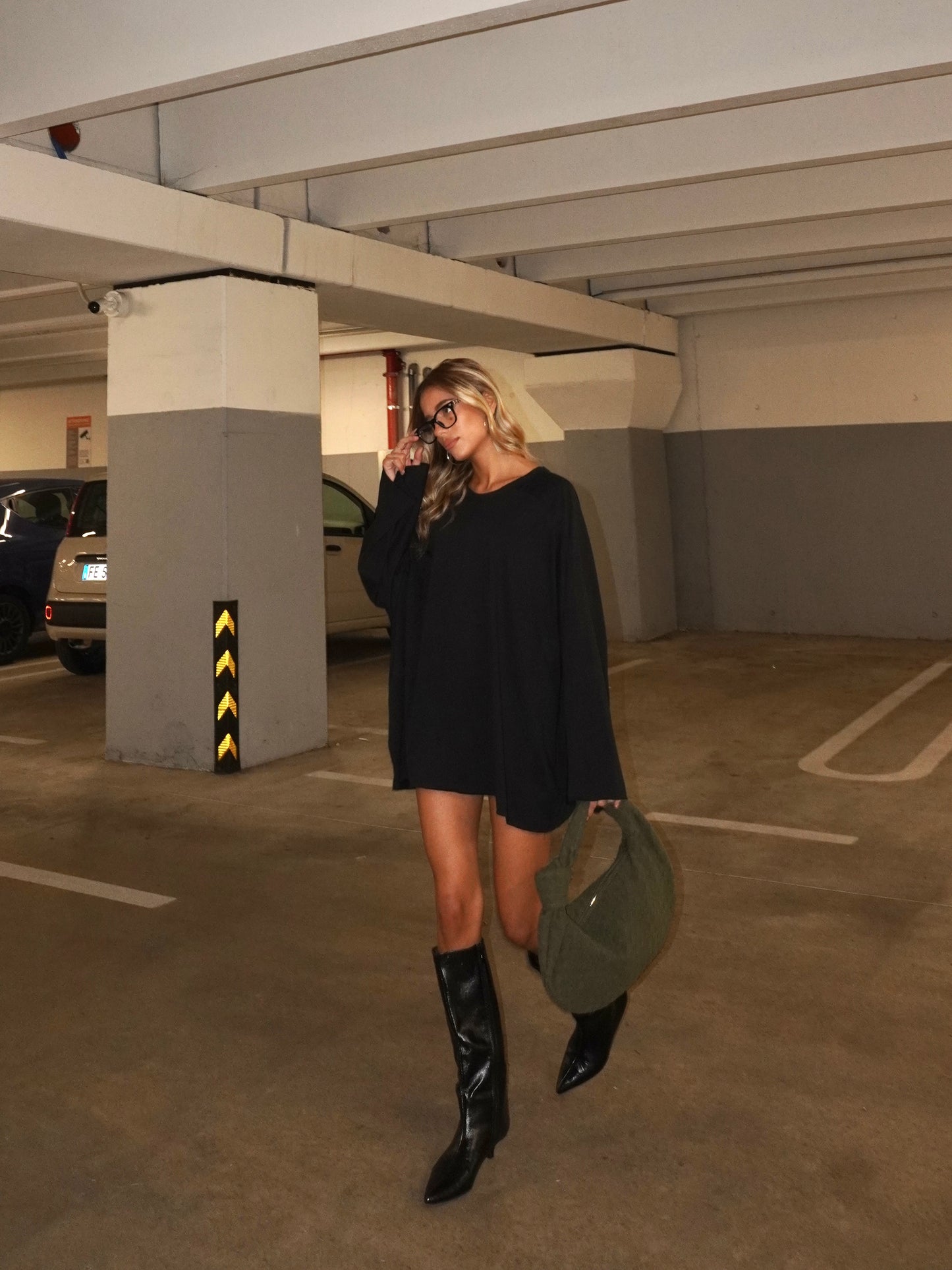 MAGLIA MAXI OVER MANICHE LUNGHE