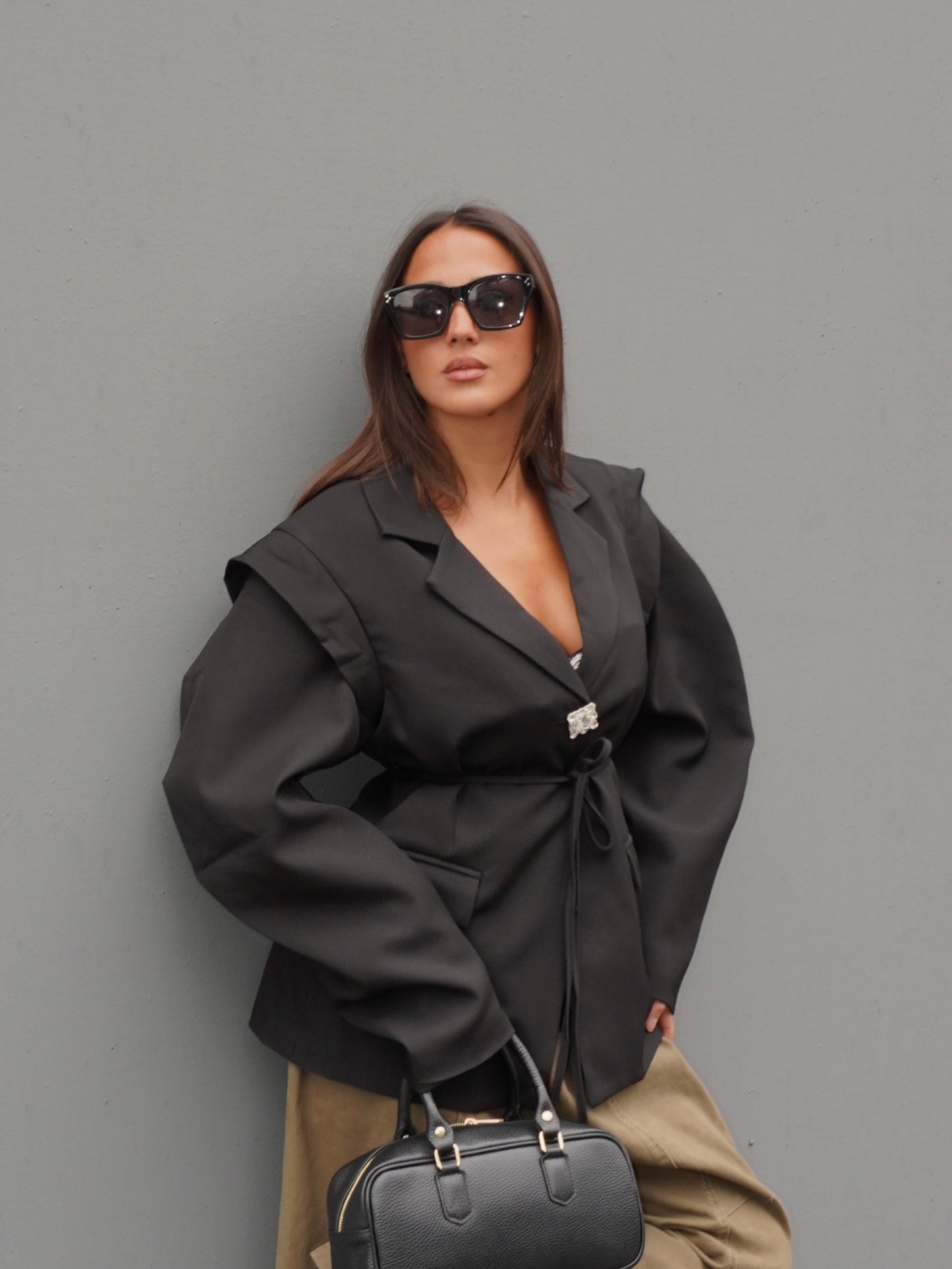 BLAZER MANICA AMPIA