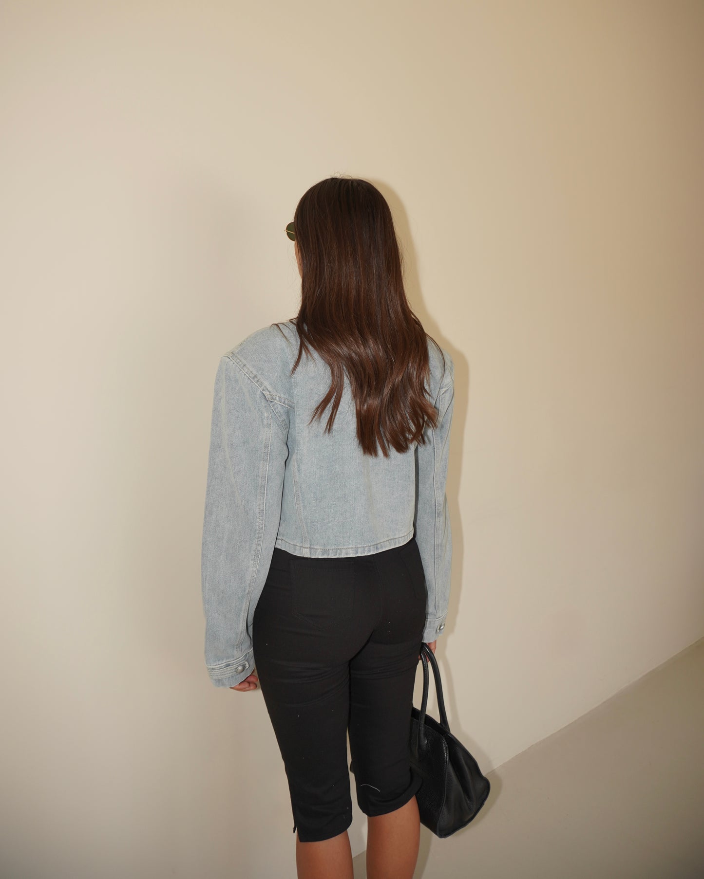 GIACCA IN DENIM CON BOTTONI