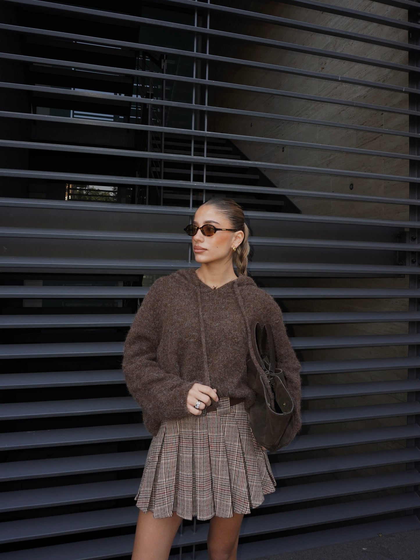 MINIGONNA PLISSETTATA TARTAN