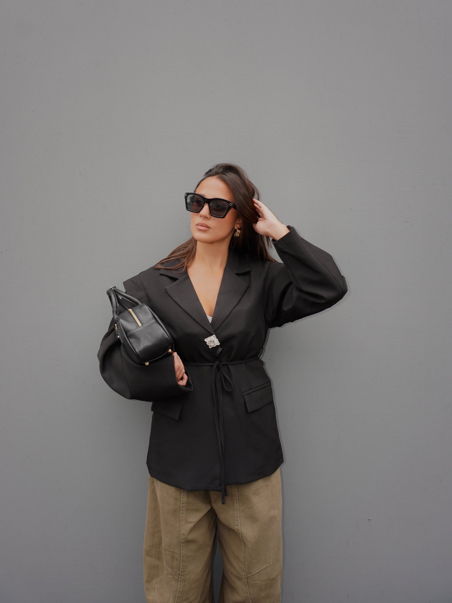 BLAZER MANICA AMPIA
