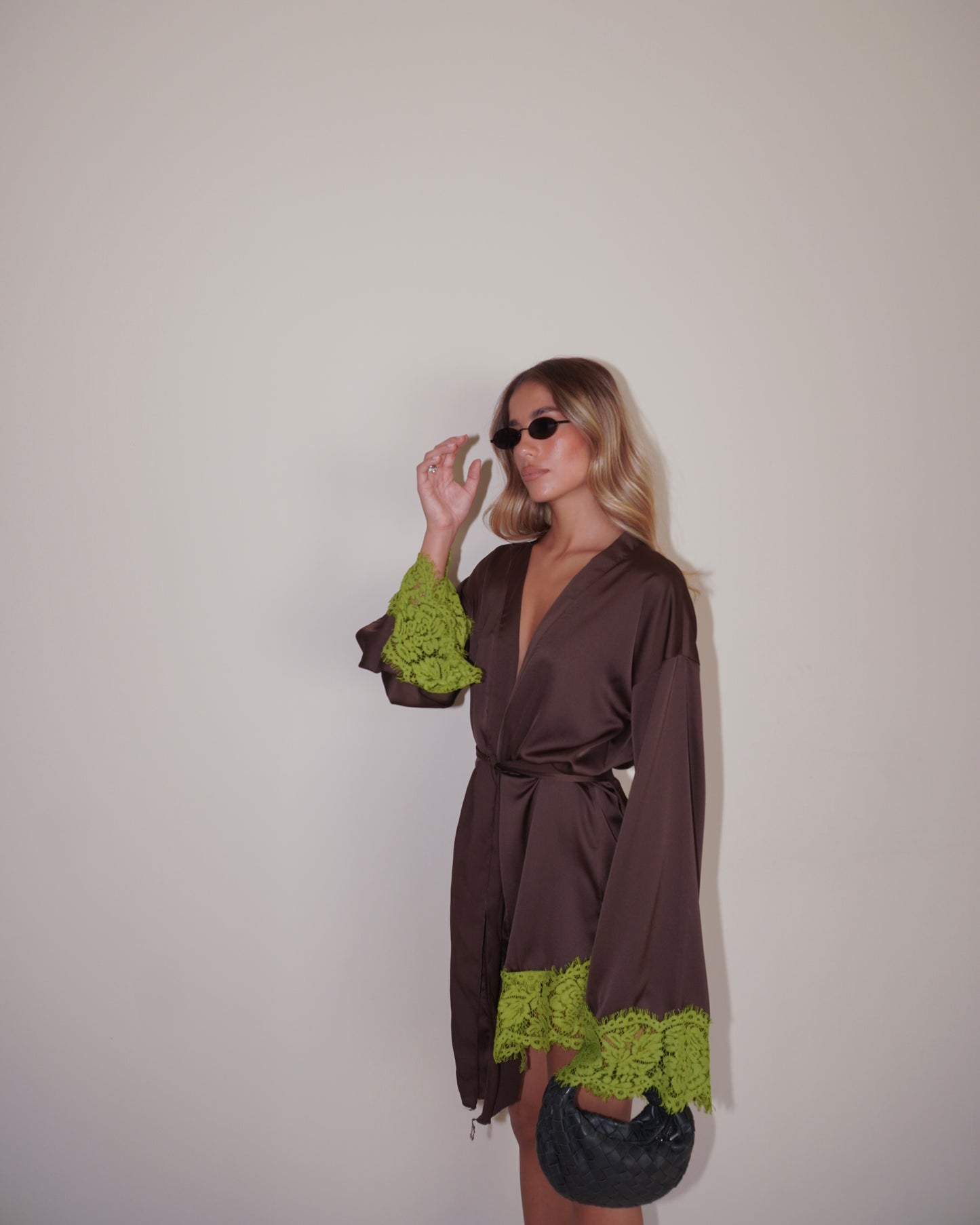 ABITO KIMONO IN SIMIL RASO