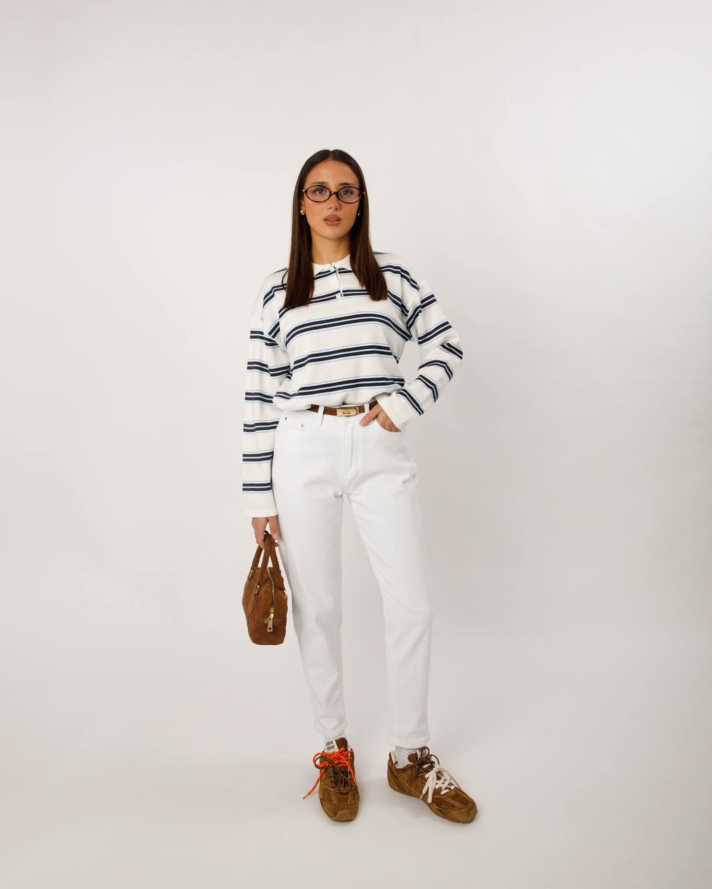 JEANS CINQUE TASCHE MOM FIT