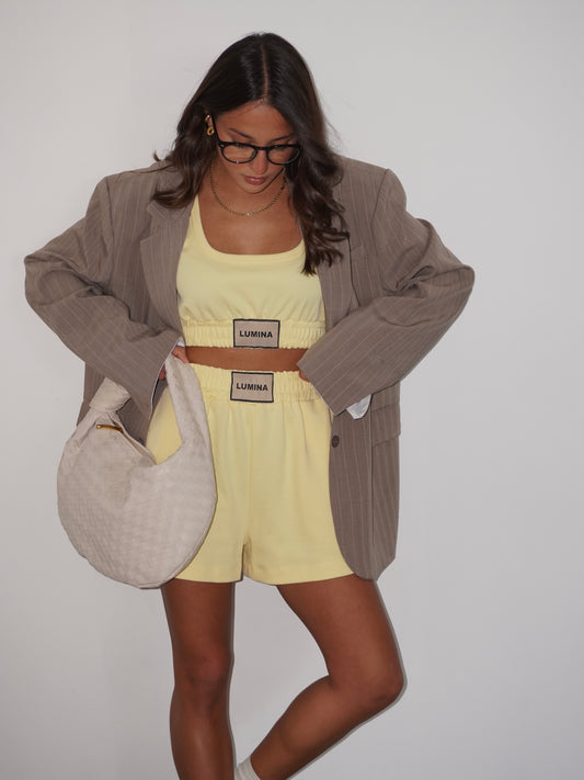COMPLETO SHORTS E TOP LUMINA