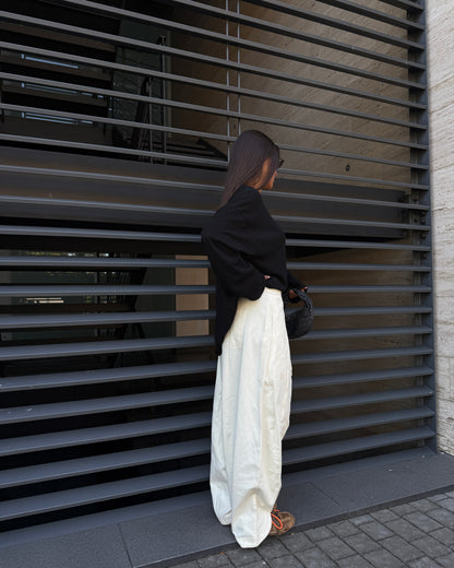 PANTALONE IN COTONE MORBIDO