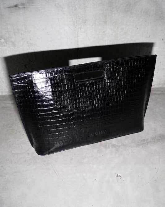 BORSA MAXI IN PELLE DI VITELLO LUMINA
