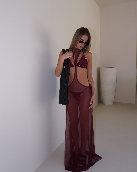 COPRICOSTUME CUT OUT CON BIKINI
