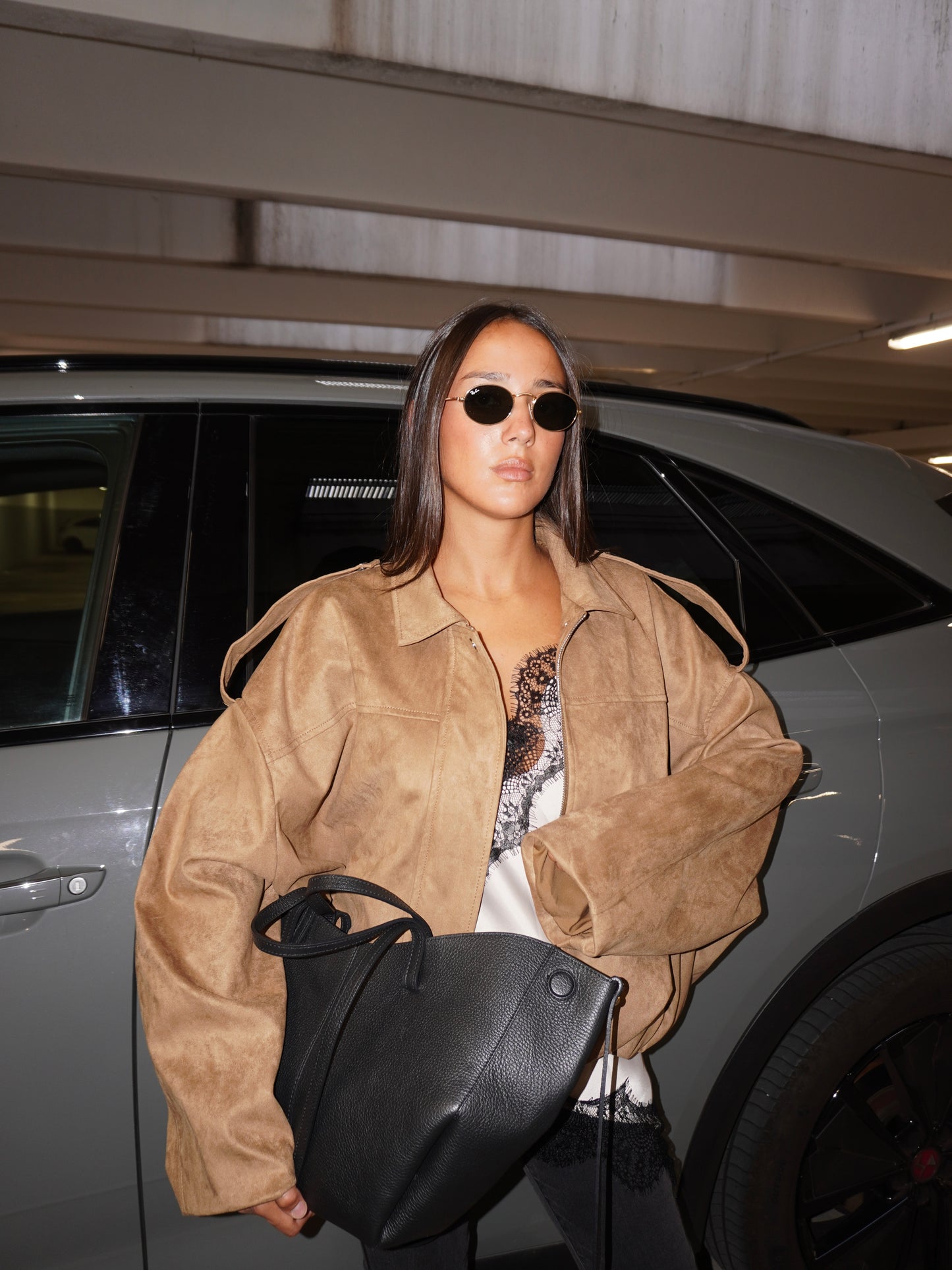 GIACCA BOMBER CON ZIP