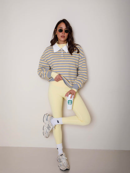 POLO OVER FANTASIA A RIGHE