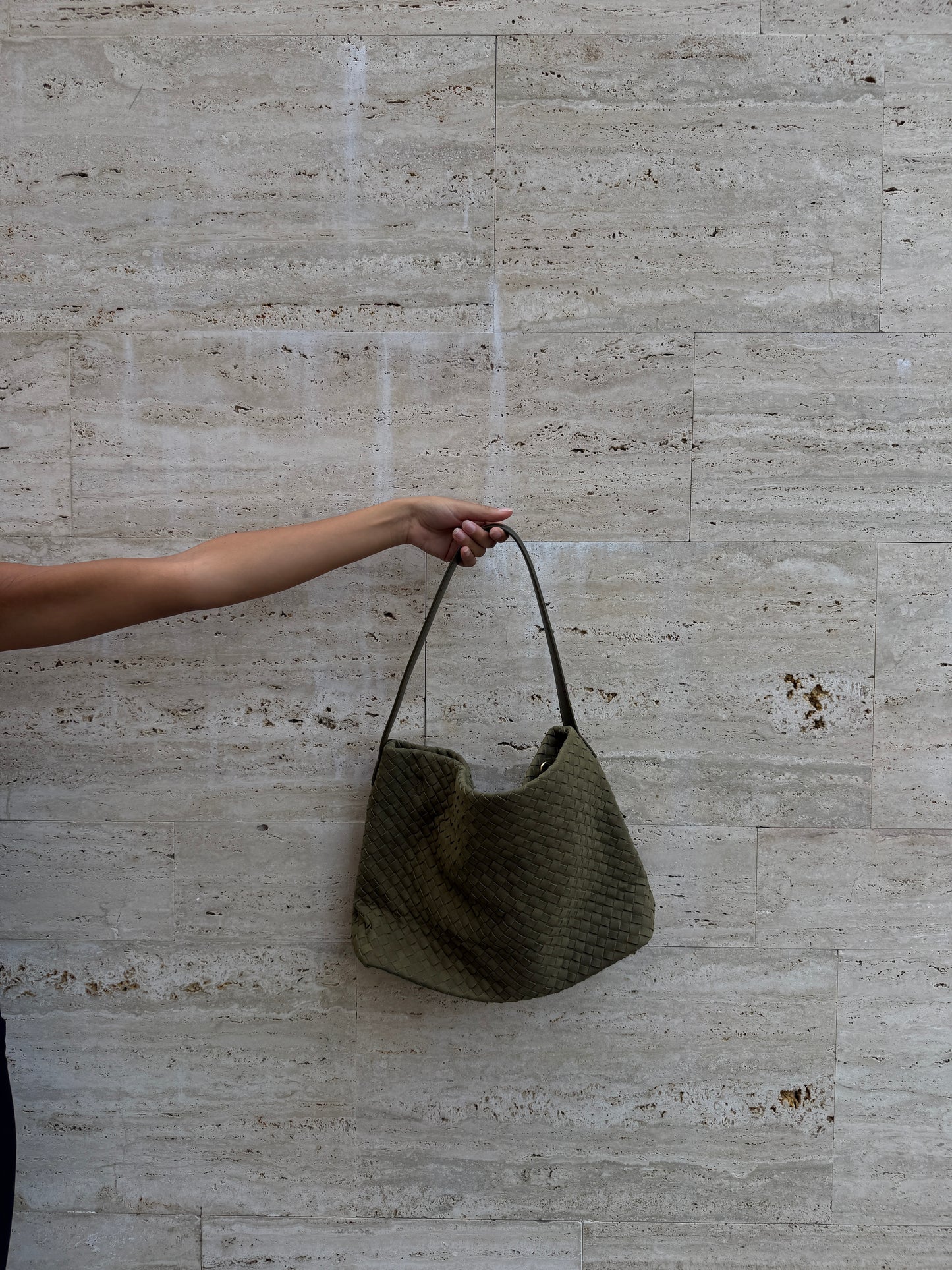 BORSA SHOPPER INTRECCIATA