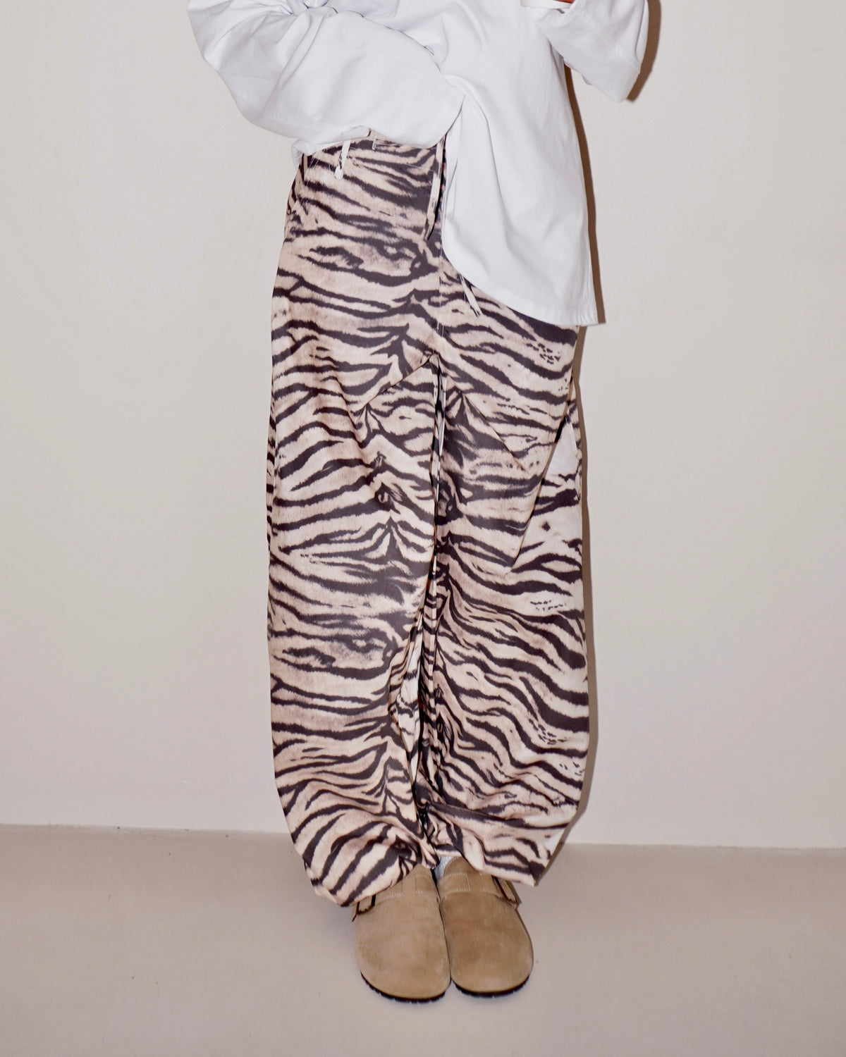PANTALONE MORBIDO ZEBRATO
