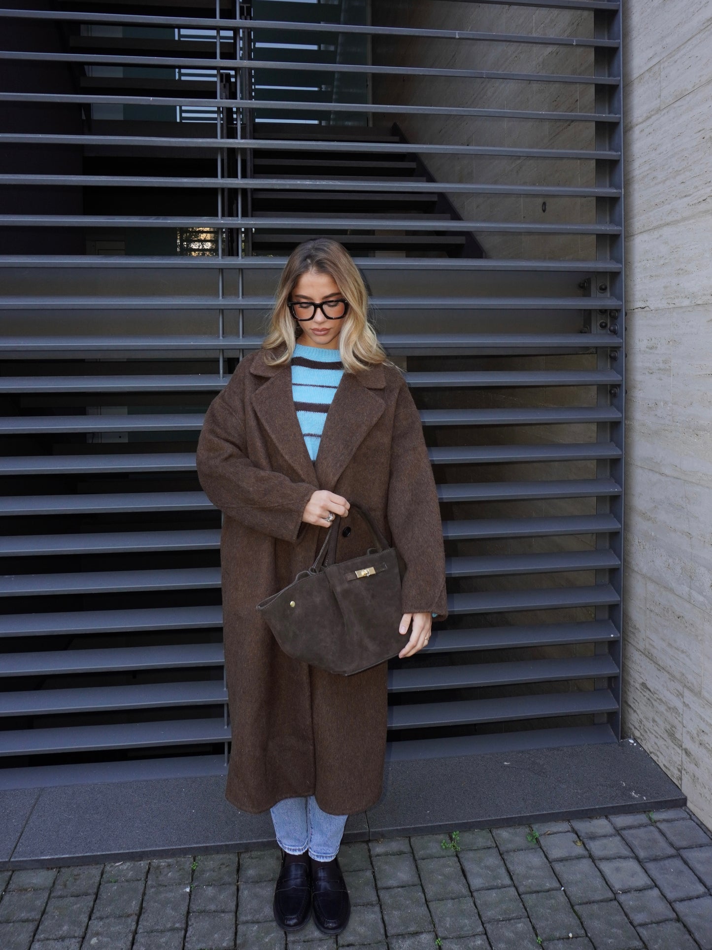 CAPPOTTO OVERSIZE IN LANA