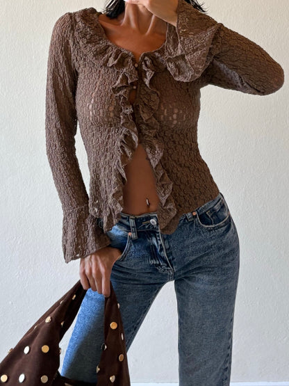 CARDIGAN IN PIZZO