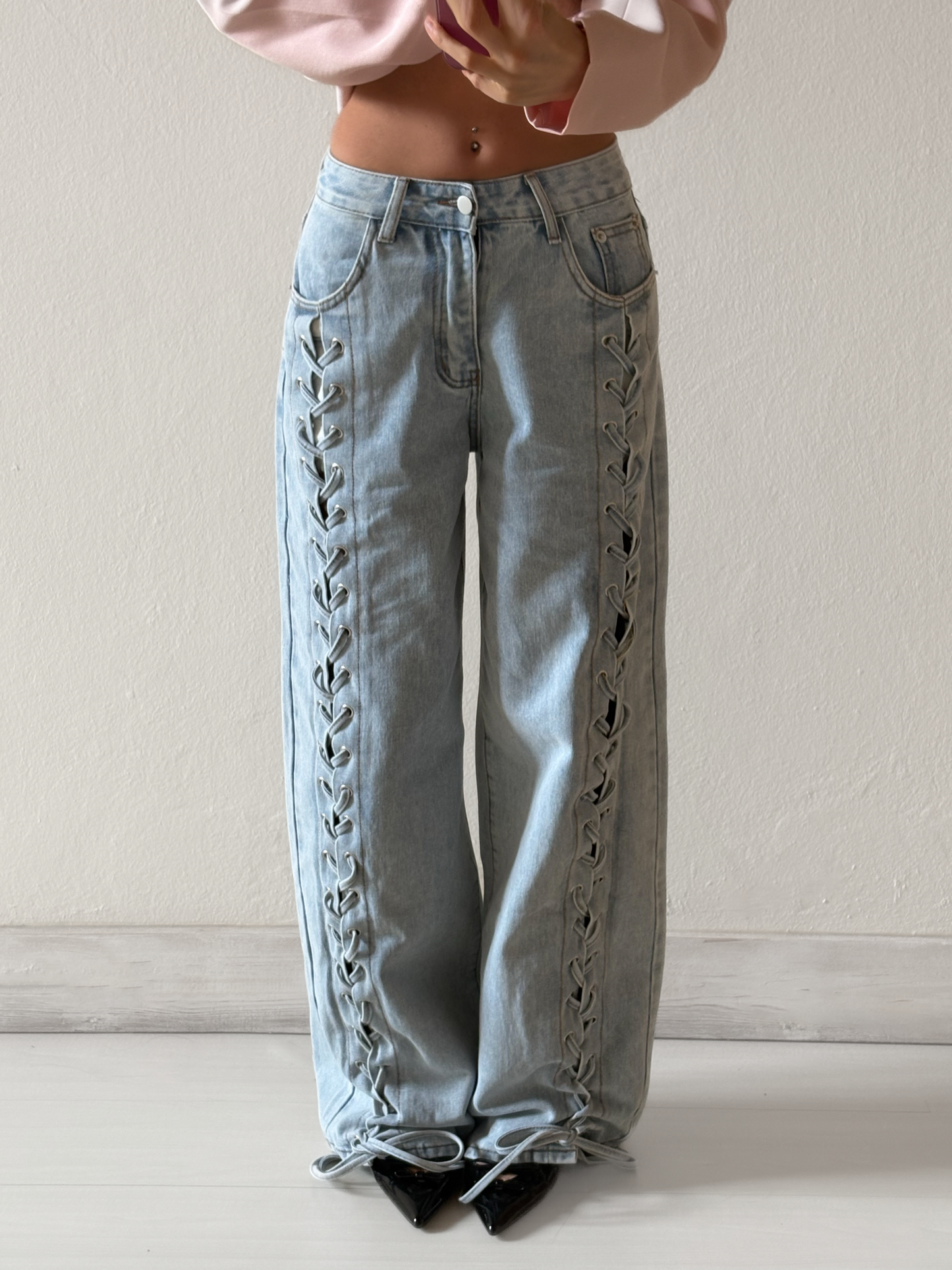 JEANS STRINGATO