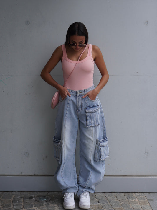 JEANS BALLOON CARGO