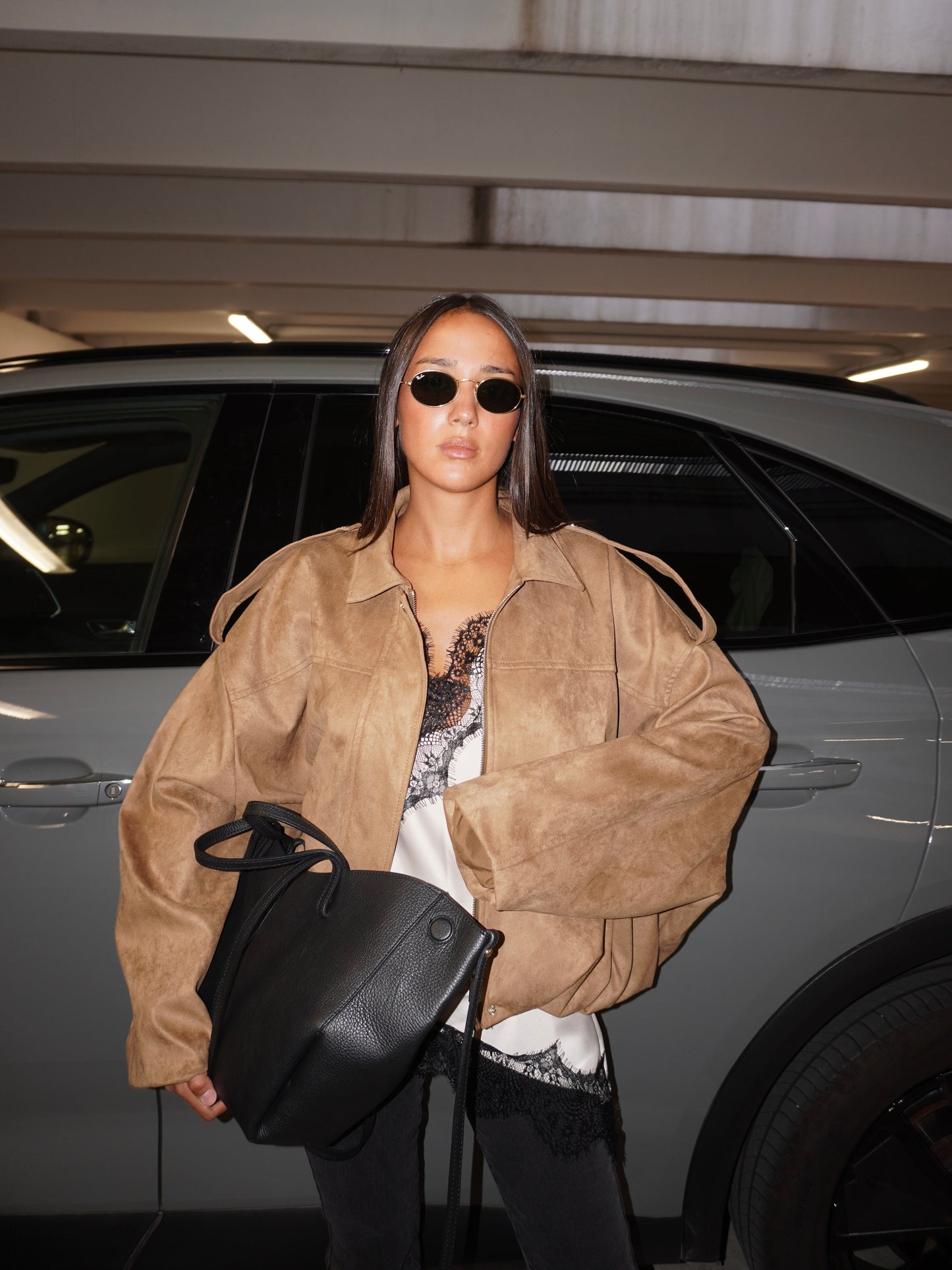 GIACCA BOMBER CON ZIP