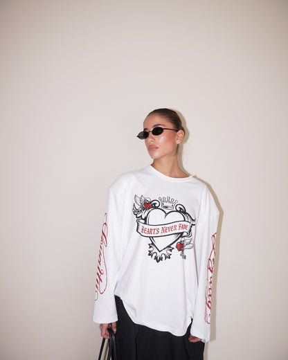 T-SHIRT HEARTS NEVER