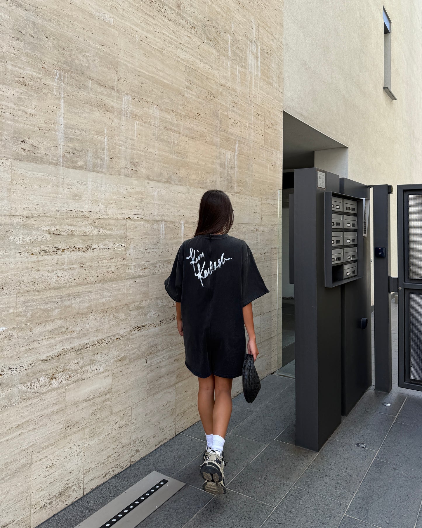 MAXI TUTINA OVERSIZE CON SCRITTA