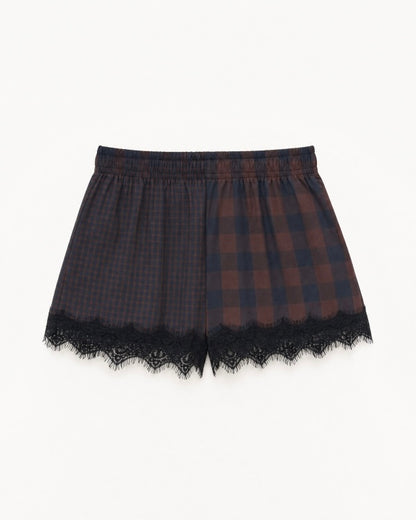 SHORTS CON PIZZO DOPPIA FANTASIA LUMINA