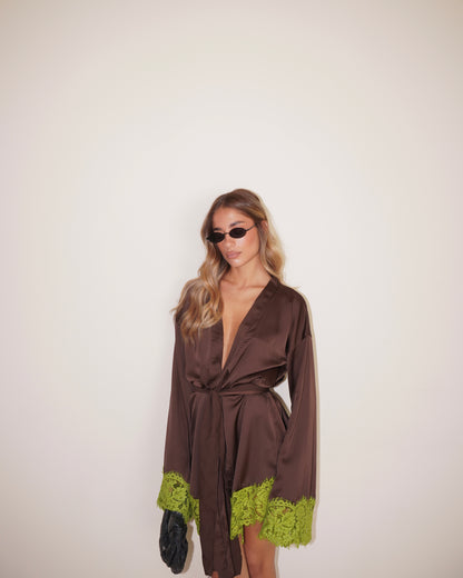 ABITO KIMONO IN SIMIL RASO