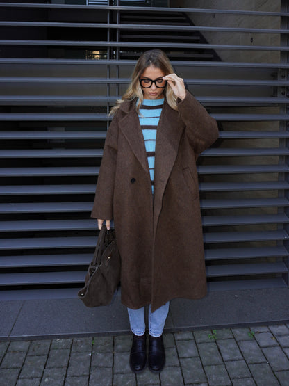 CAPPOTTO OVERSIZE IN LANA