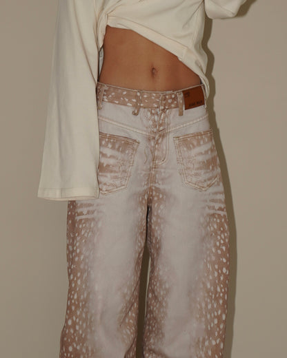 JEANS ANIMALIER BAMBI