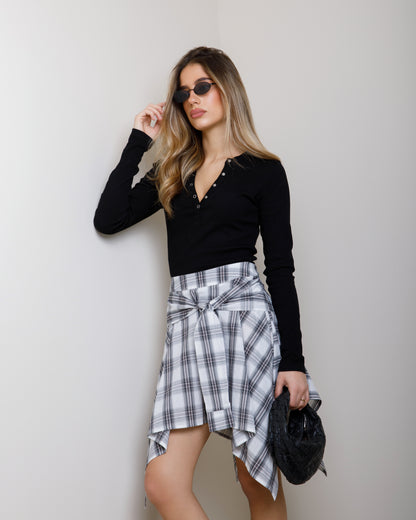 GONNA A QUADRI CON NODO