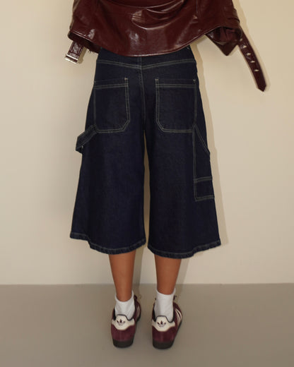 BERMUDA IN DENIM CARPENTER
