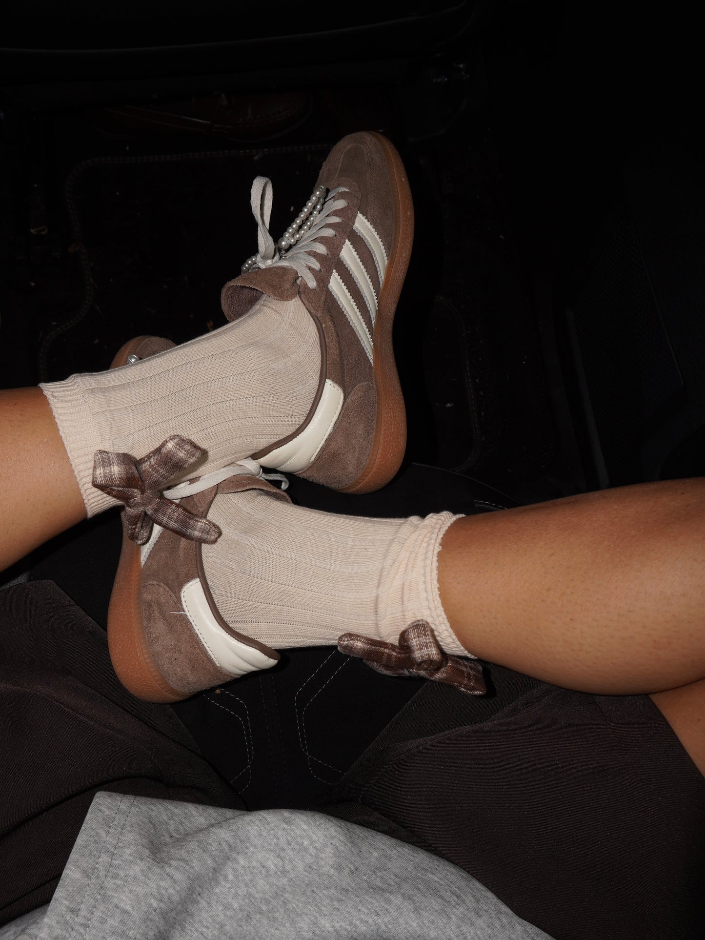 CALZE CON FIOCCHETTI