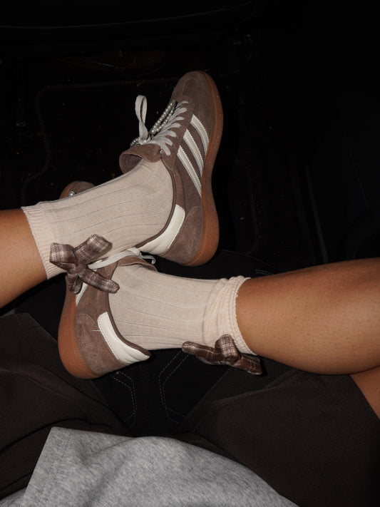 CALZE CON FIOCCHETTI