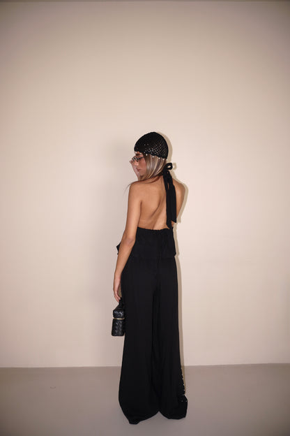 COMPLETO TOP E PANTALONE CON BORCHIE