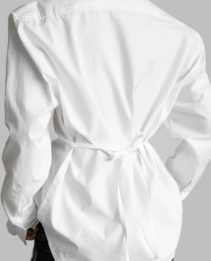 CAMICIA CON SPALLE IMBOTTITE