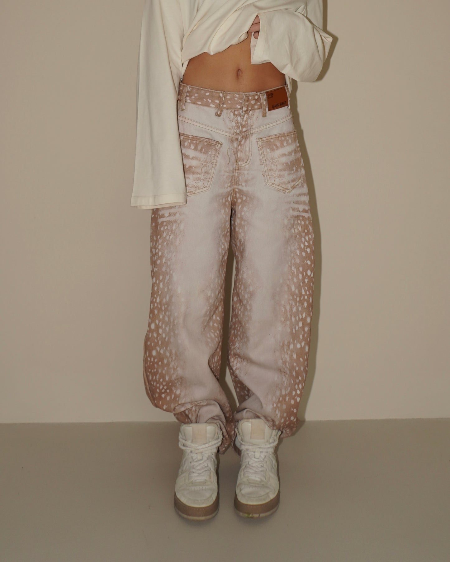 JEANS ANIMALIER BAMBI