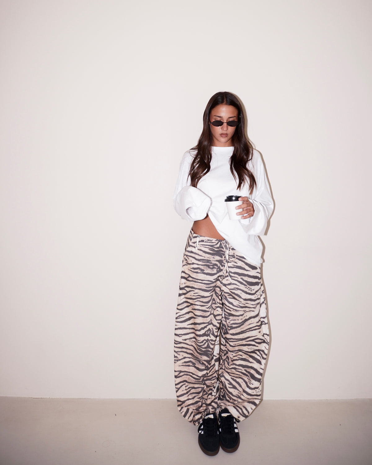 PANTALONE MORBIDO ZEBRATO