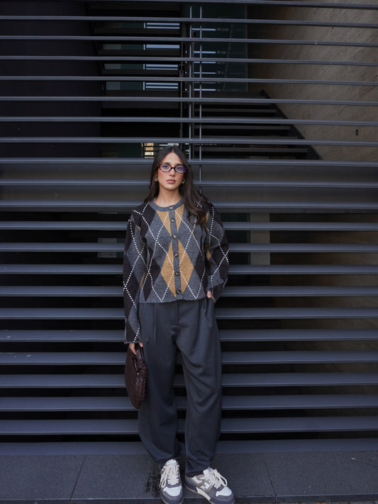 PANTALONE ELEGANTE CON PINCES