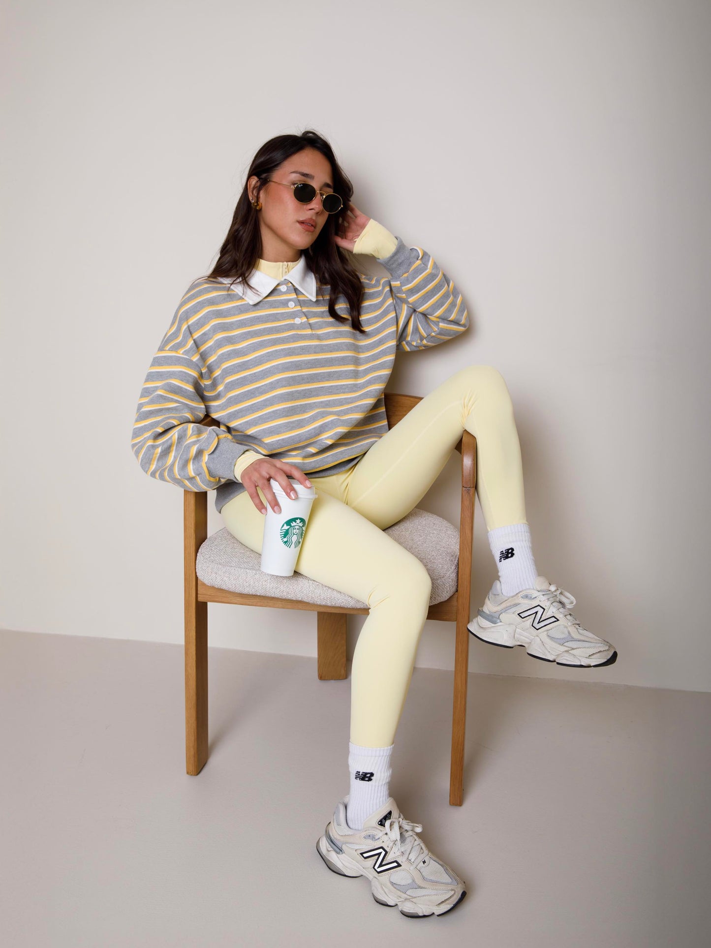 POLO OVER FANTASIA A RIGHE