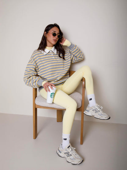 POLO OVER FANTASIA A RIGHE